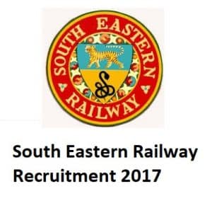 South Eastern Railway Recruitment 2017