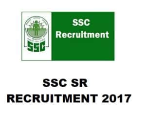 SSCSR Recruitment 2017 71 JE, Technical Assistant Posts