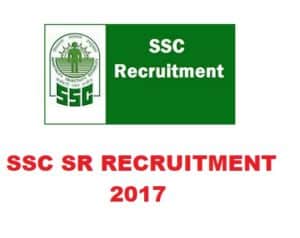 SSCSR Recruitment 2017 71 JE, Technical Assistant Posts