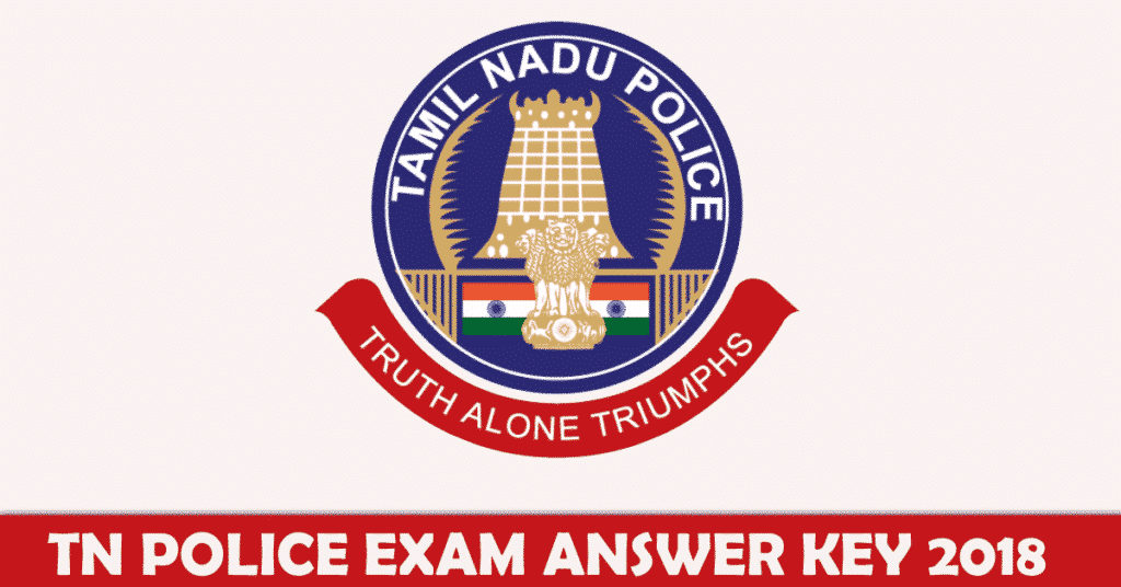 Tn Police Exam Answer Key 2018