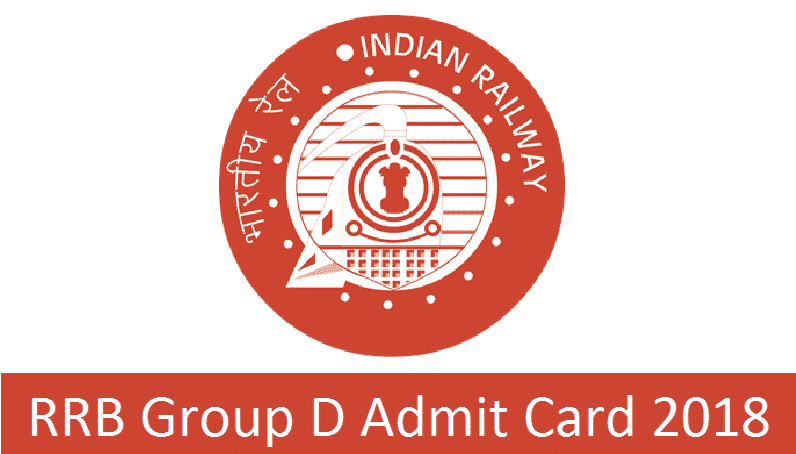 Rrb Railway Group D Admit Card 2018
