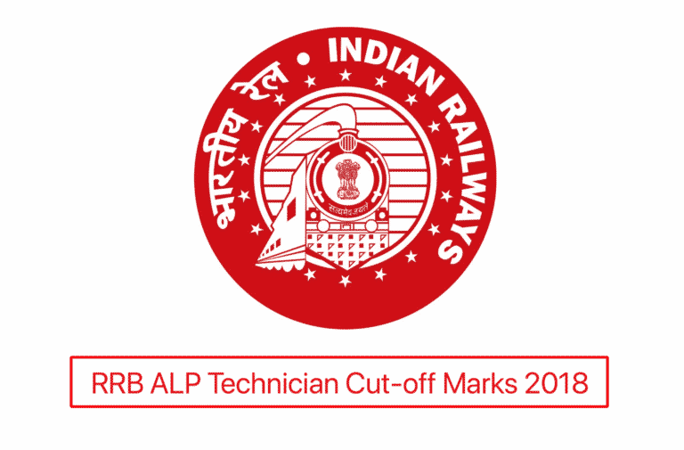 RRB ALP Technician Cut-off Mark 2018
