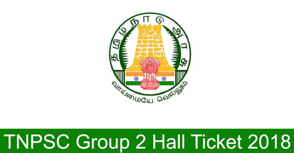 TNPSC Group 2 Admit card