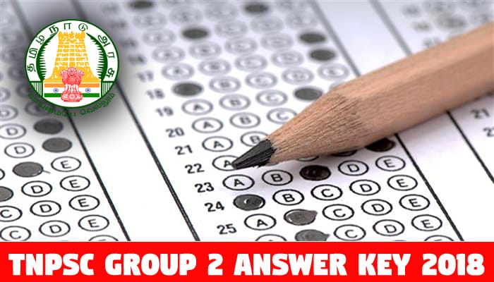 TNPSC Group 2 Answer Key 2018