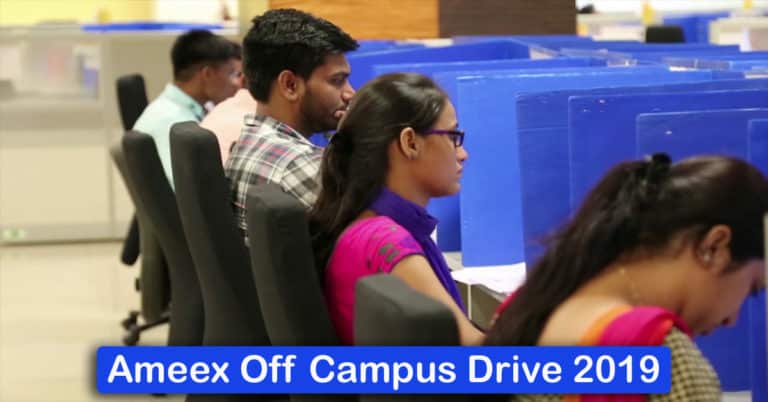 Ameex Off Campus Drive 2019