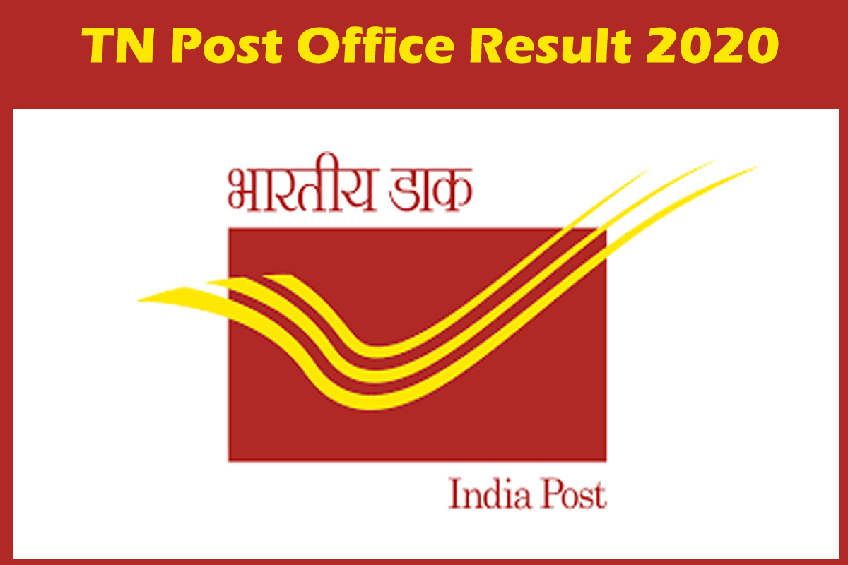 TN Postal Circle Result 2020 - Download Selection list