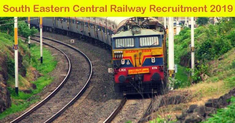 South Eastern Central Railway Recruitment 2019 – Apply Online 313 Trade Apprentice Posts