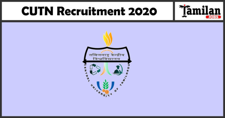 CUTN Recruitment 2020