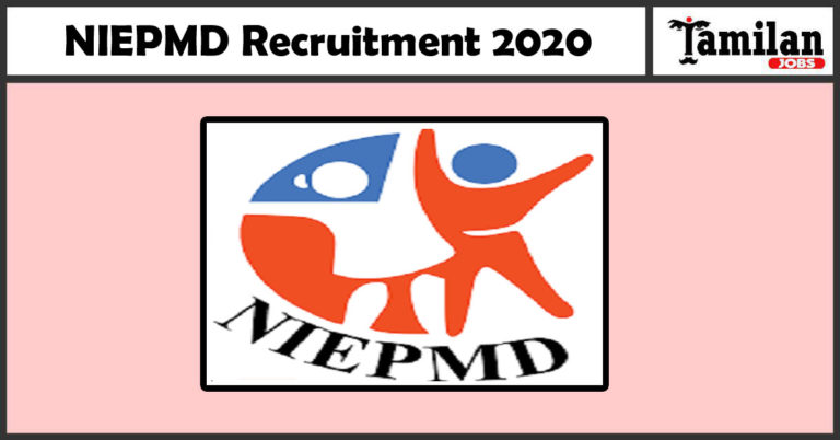 NIEPMD Recruitment 2019