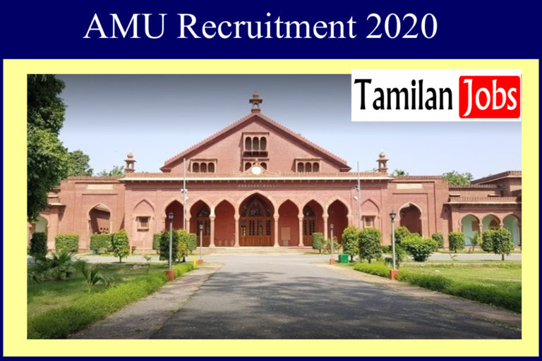 AMU Recruitment 2020