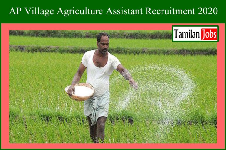 AP Village Agriculture Assistant Recruitment 2020