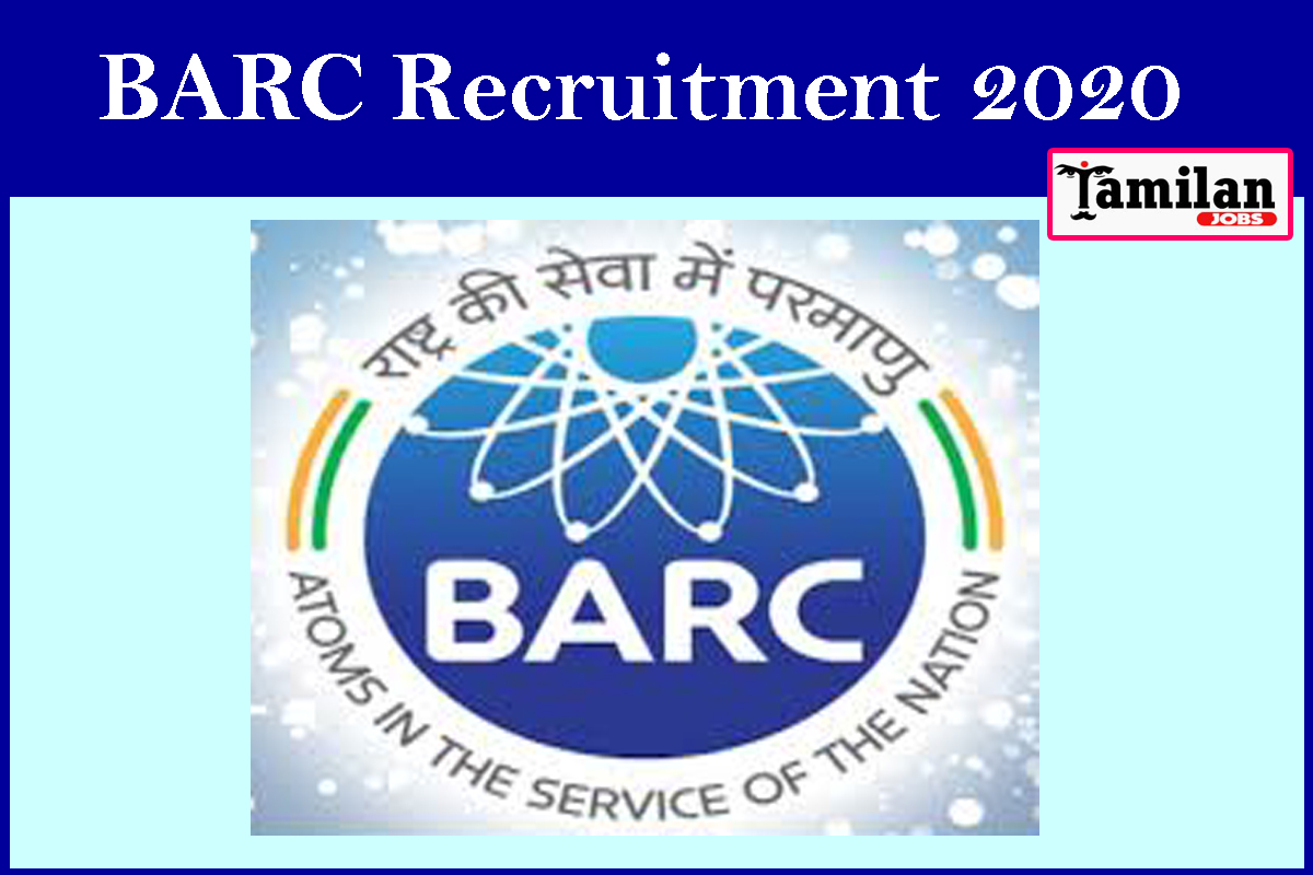 BARC Recruitment 2020