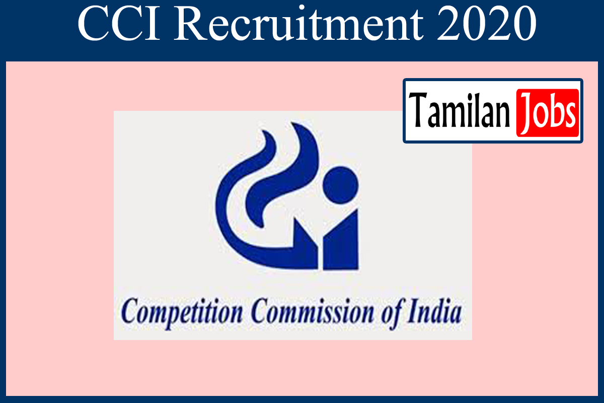 CCI Recruitment 2020