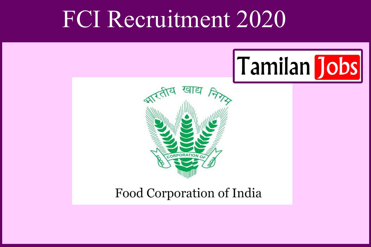 Fci Recruitment 2020