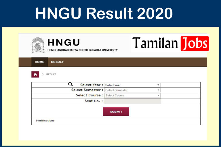 HNGU Result 2020