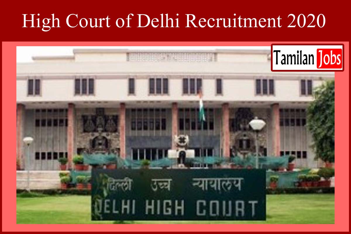 High Court of Delhi 2020