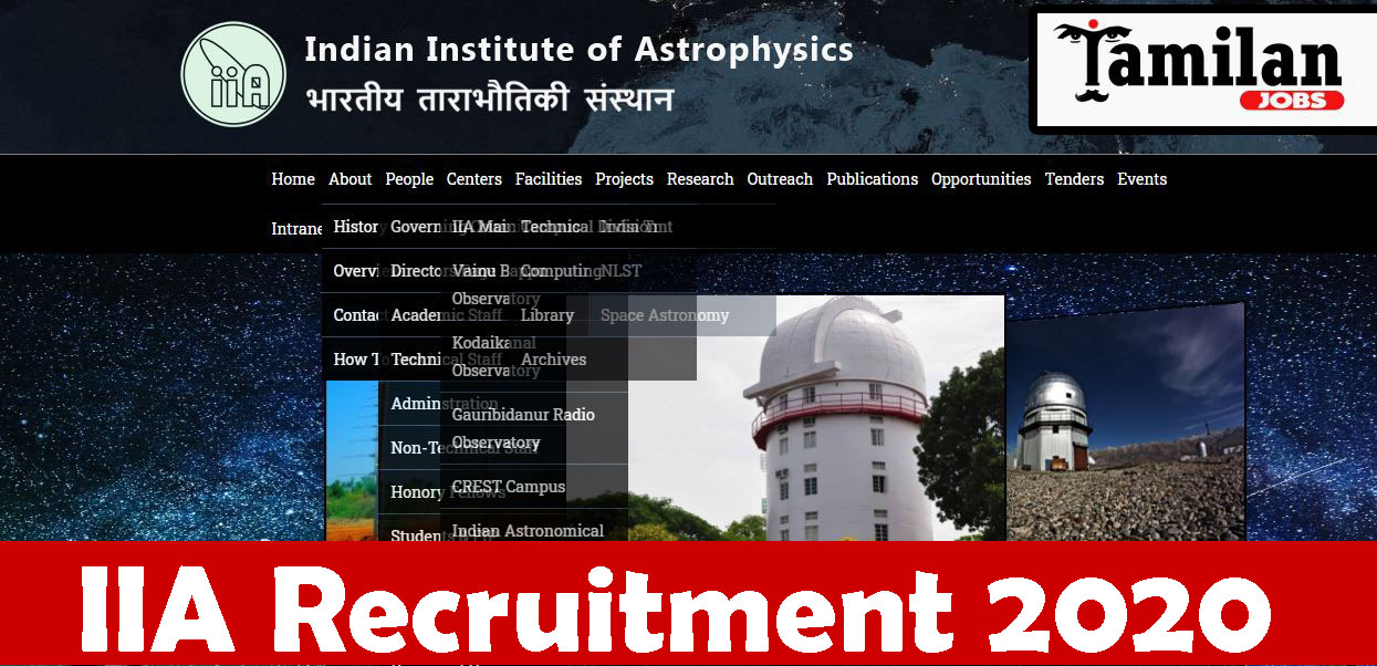 Iia Recruitment 2020