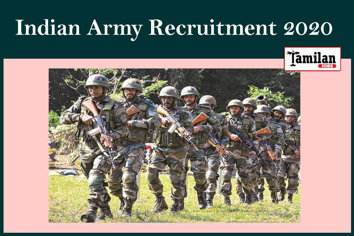 Indian Army Recruitment 2020