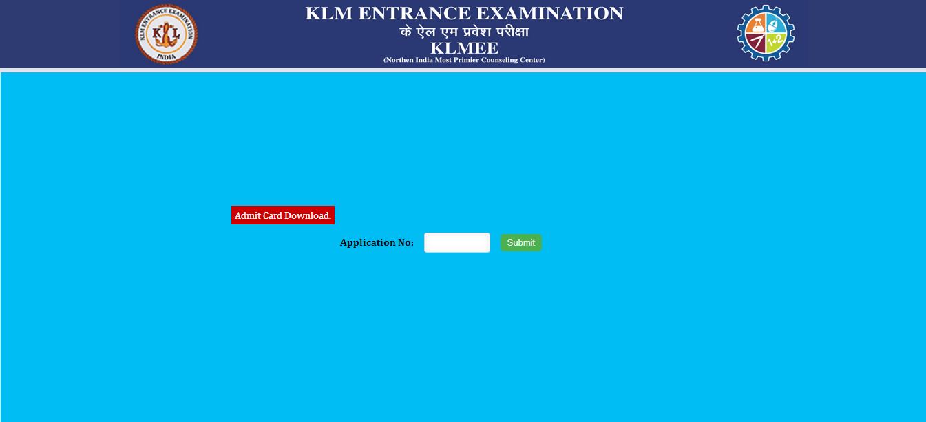 KLMEE Admit Card 2020