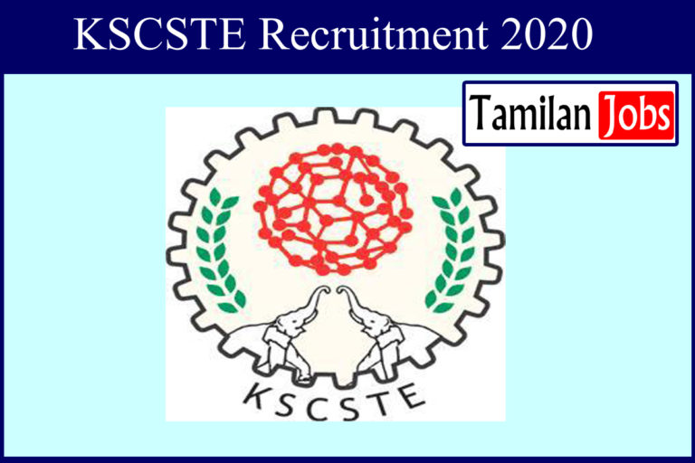 KSCSTE Recruitment 2020