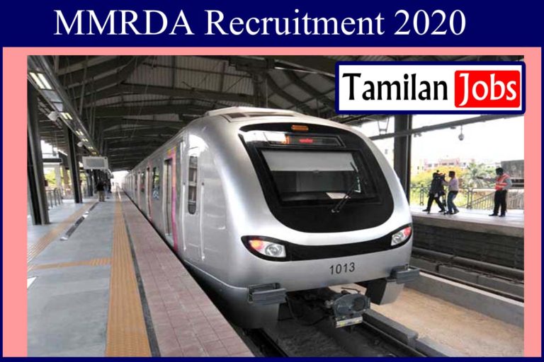 MMRDA Recruitment 2020 