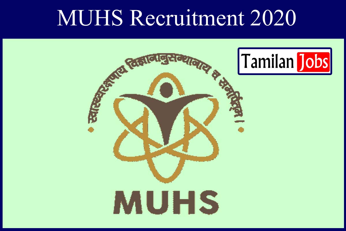 Muhs Recruitment 2020