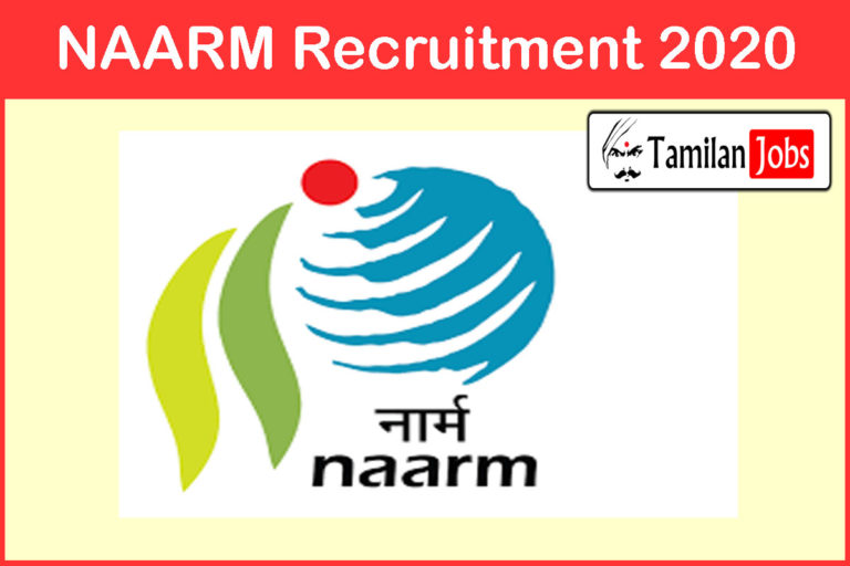 NAARM Recruitment 2020