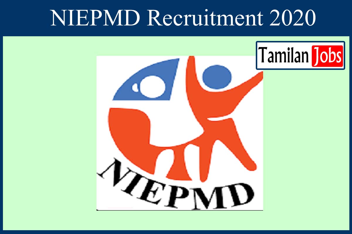 NIEPMD Recruitment 2020