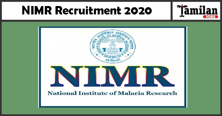 NIMR Recruitment 2020