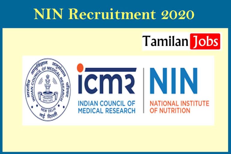NIN Recruitment 2020