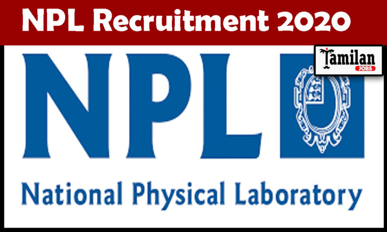 NPL Recruitment 2020