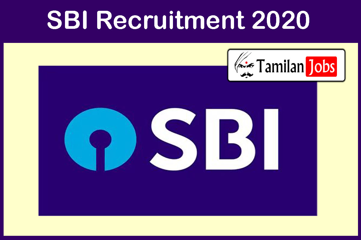 SBI Recruitment 2020