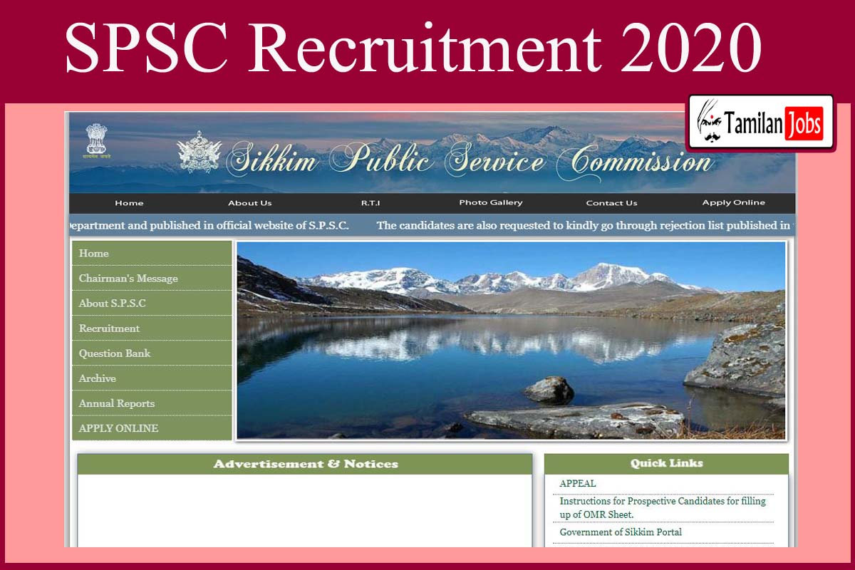 Spsc Recruitment 2020