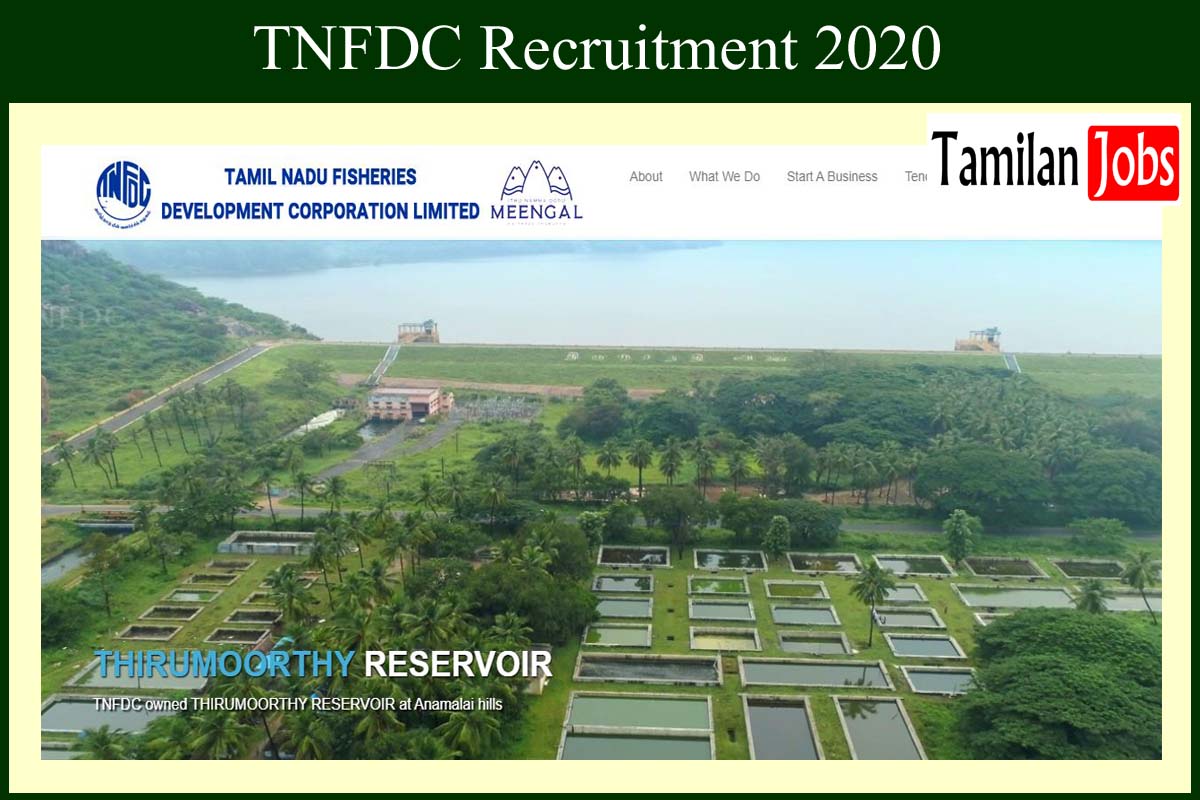 TNFDC Recruitment 2020