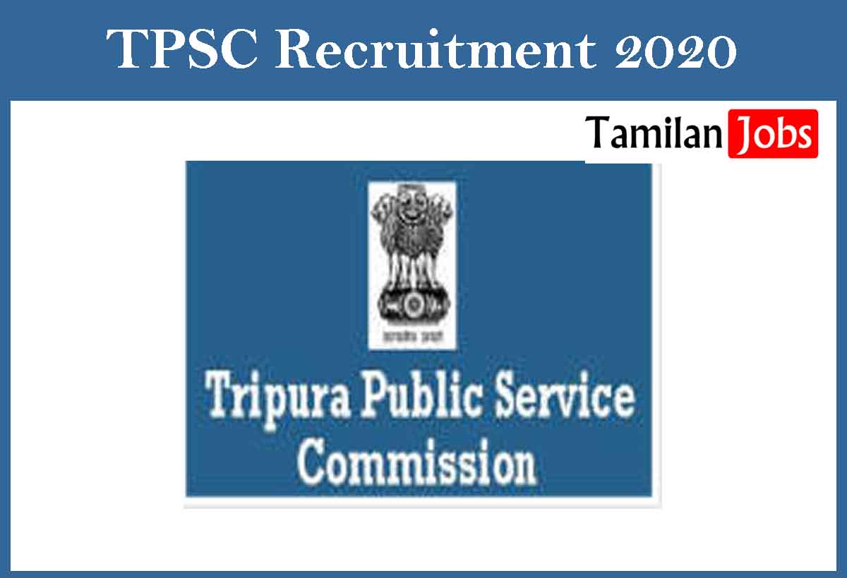 TPSC Recruitment 2020