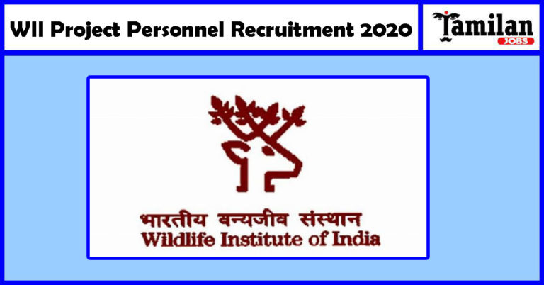 WII Project Personnel Recruitment 2020