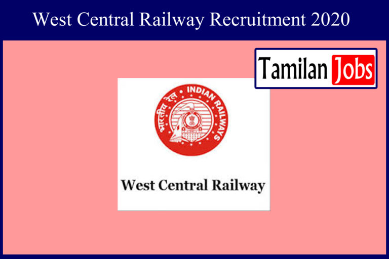 West Central Railway recruitment 2020