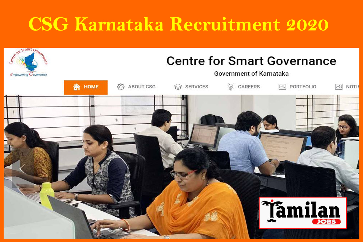 csg Karnataka Recruitment 2020
