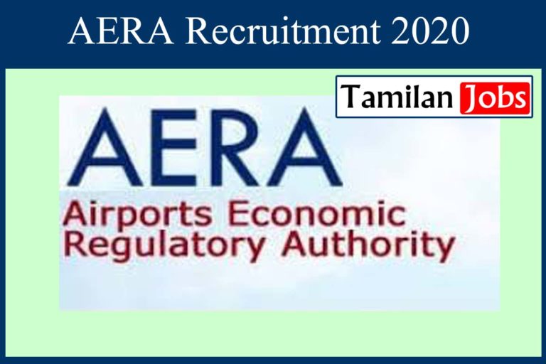 AERA Recruitment 2020
