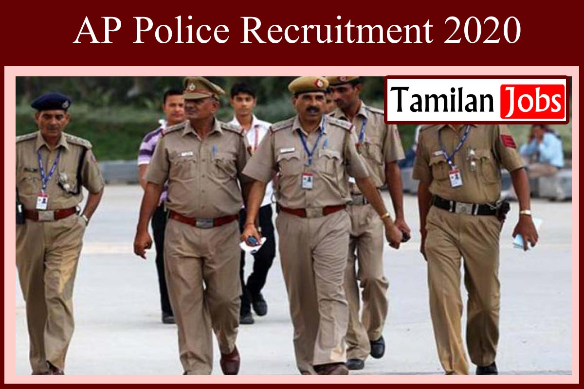 AP Police Recruitment 2020