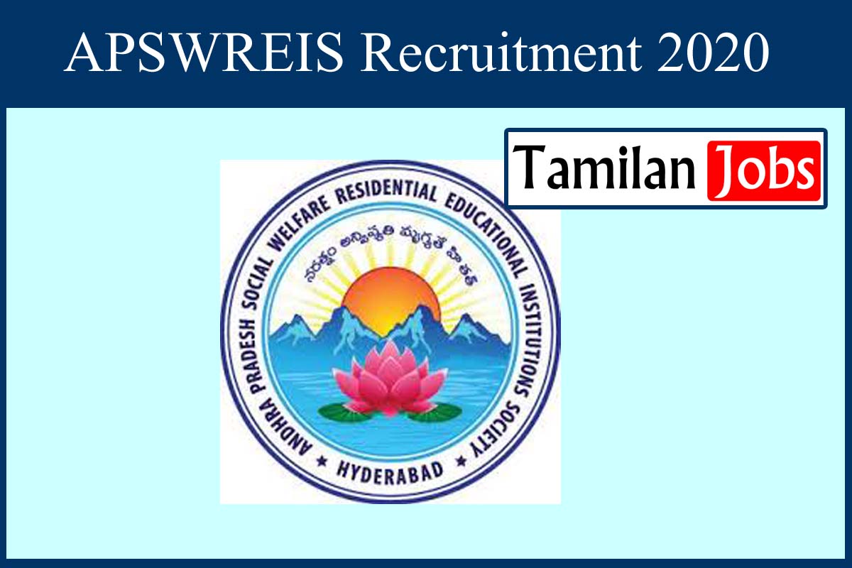 Apswreis Recruitment 2020