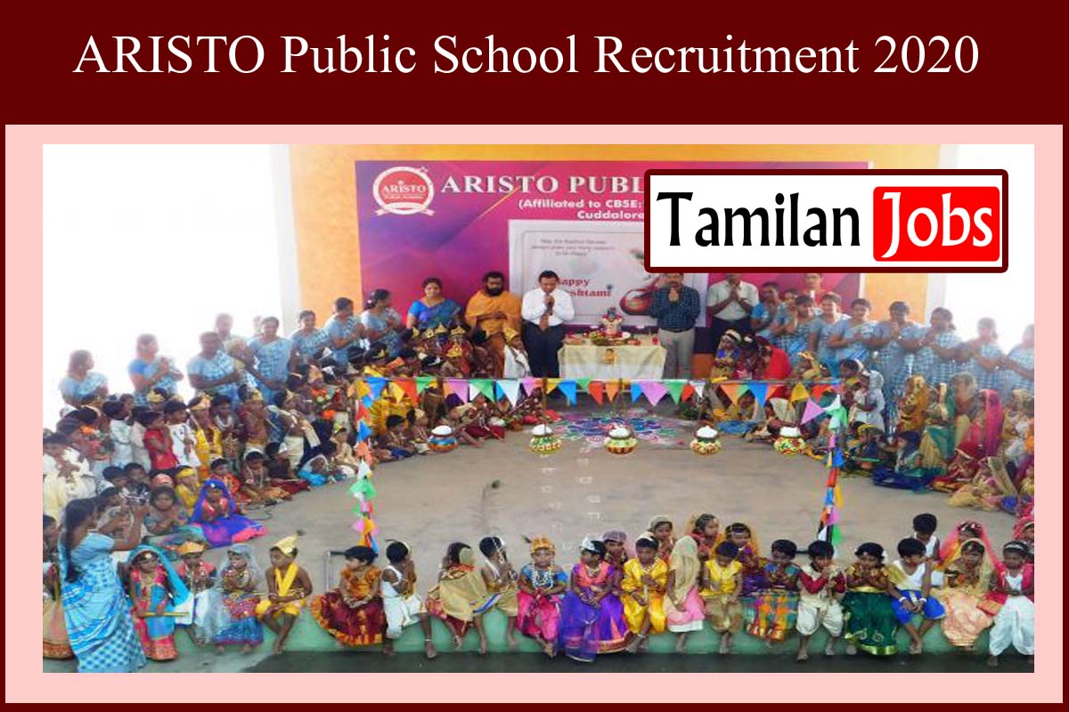 ARISTO Public School Recruitment 2020