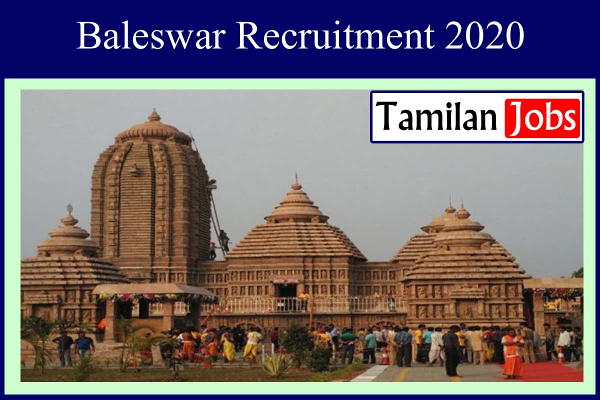 Baleswar Recruitment 2020