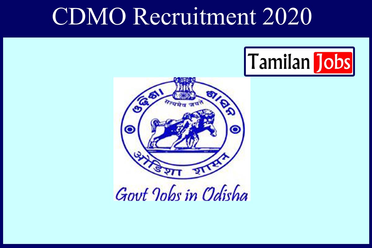 CDMO Recruitment 2020