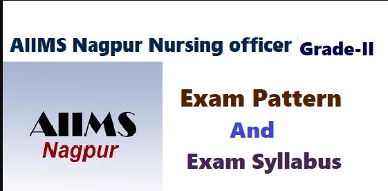 AIIMS Nagpur Nursing Officer Syllabus