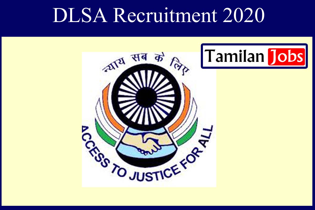 DLSA Recruitment 2020