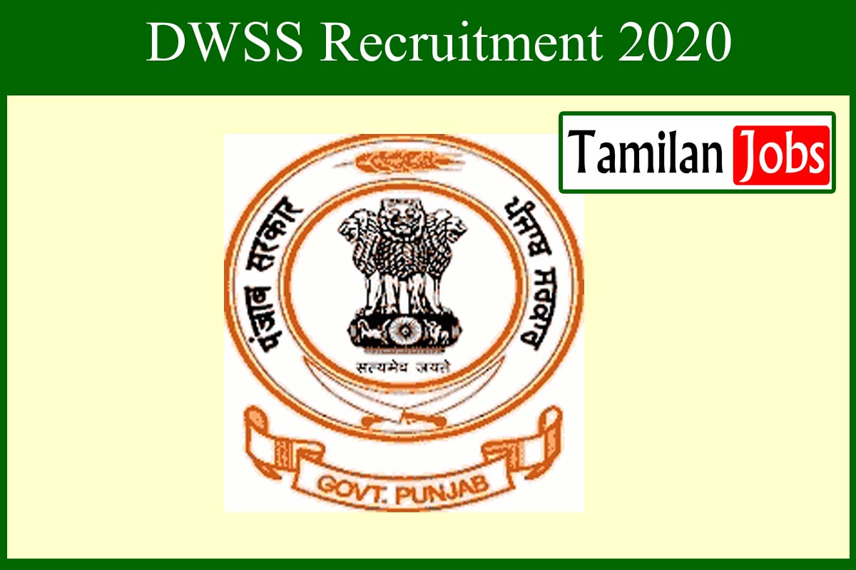 DWSS Recruitment 2020