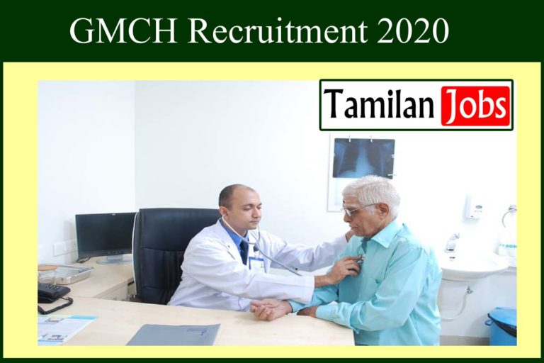 GMCH Recruitment 2020