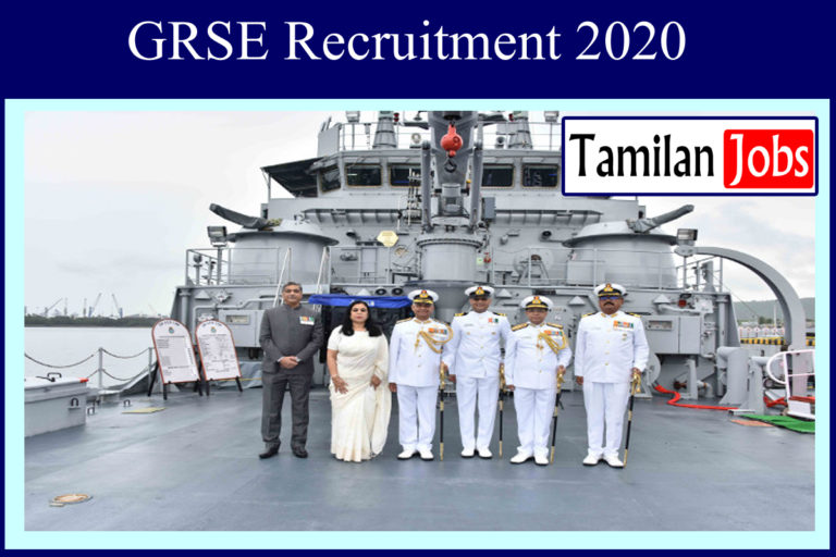 GRSE Recruitment 2020
