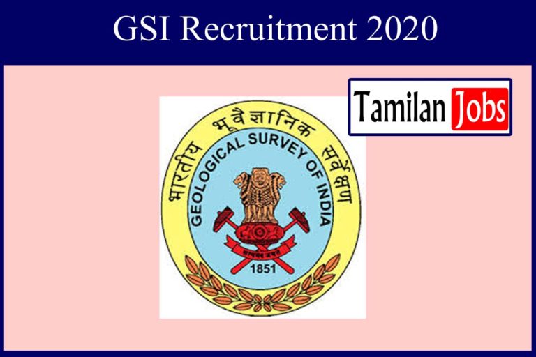 GSI Recruitment 2020